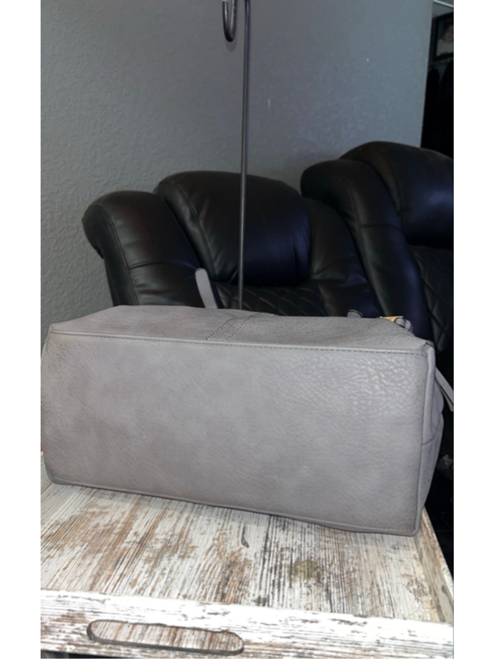 Women's Unbranded Gray Satchel One Size - Picture 2 of 6